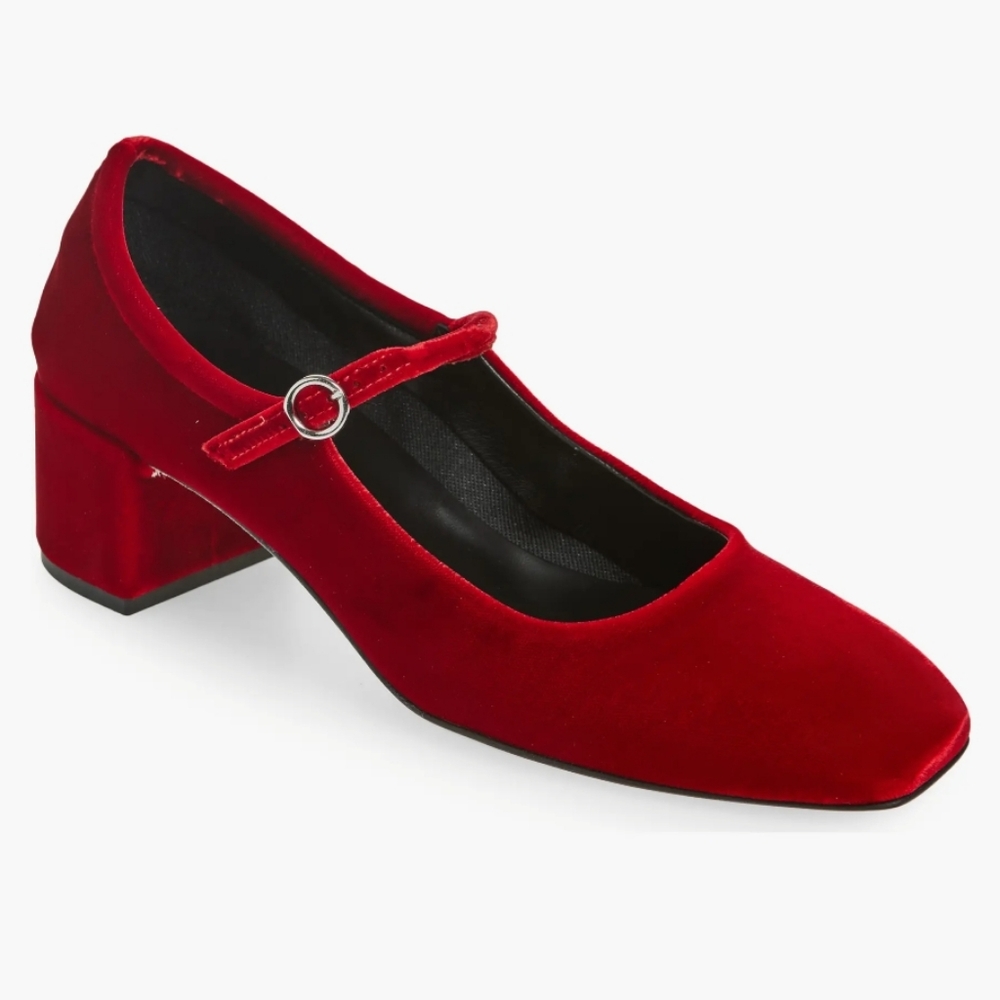 AEYDE Aline Mary Jane Pump